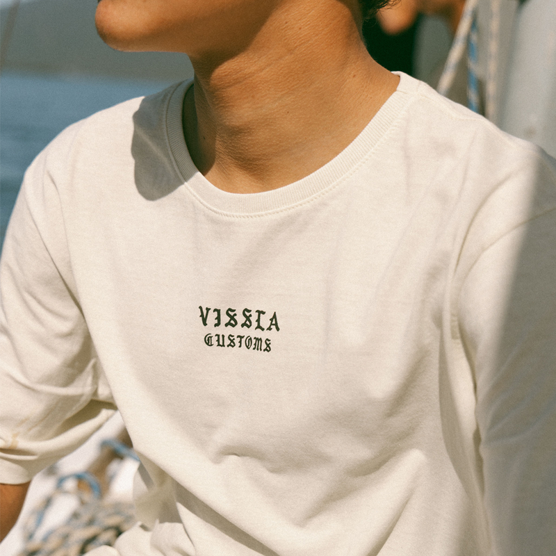 Camiseta Especial Off White Vissla Archwaves