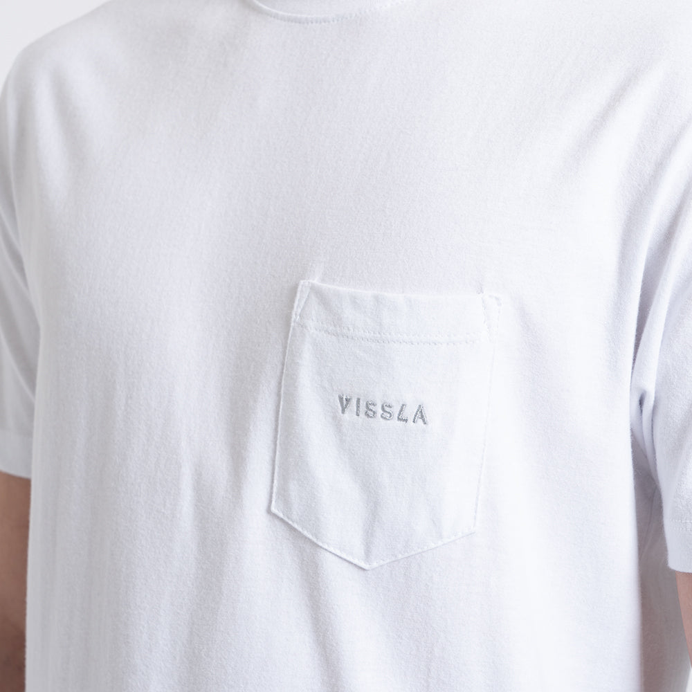 Camiseta Especial Branca Vissla Vintage