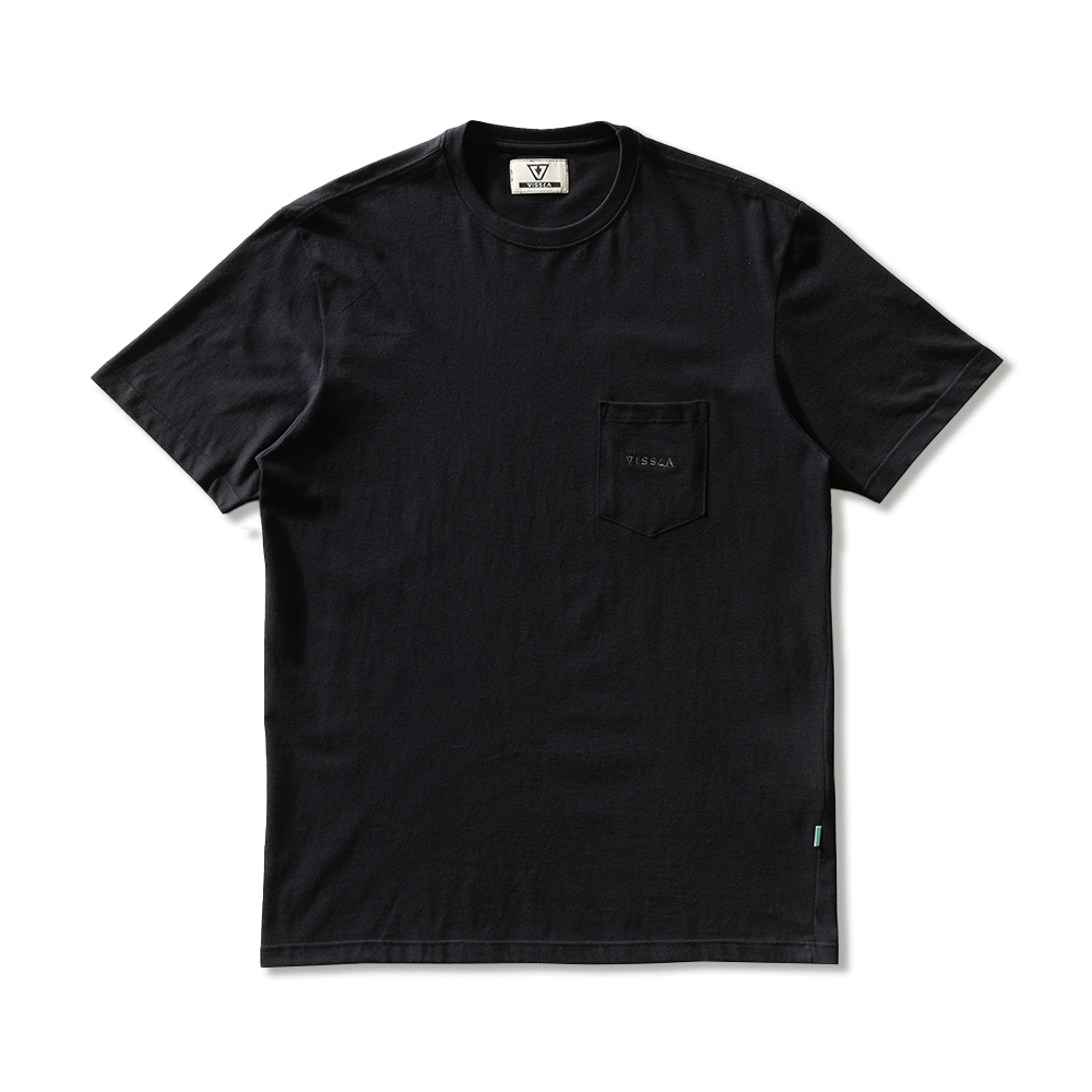 Camiseta Especial Preta Vissla Vintage
