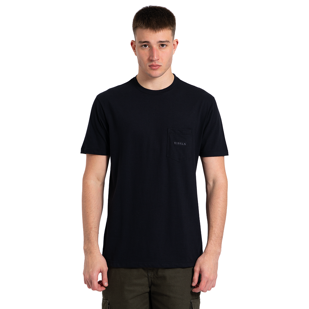 Camiseta Especial Preta Vissla Vintage