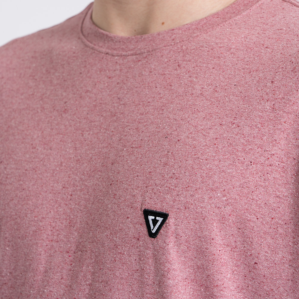 Camiseta Especial Manga Curta Vissla Peak Vermelho