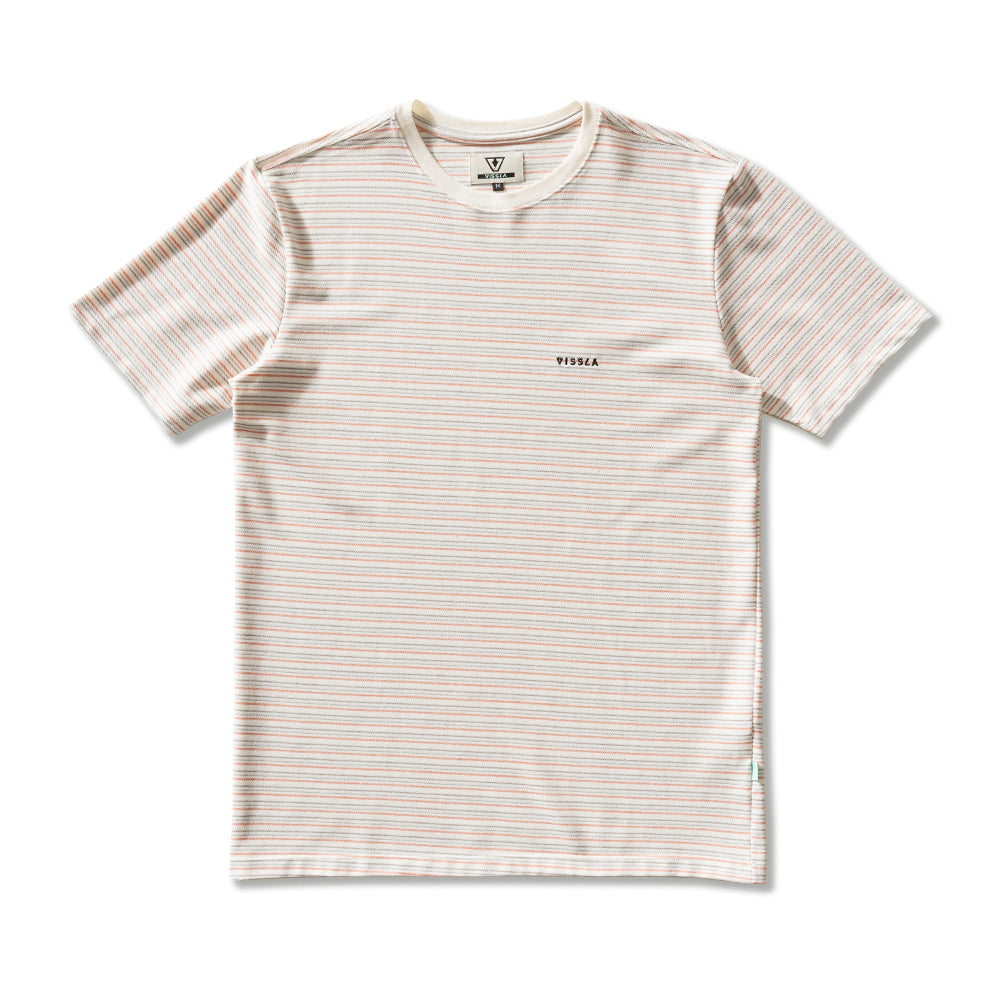 Camiseta Especial Off White Vissla Super Stripe