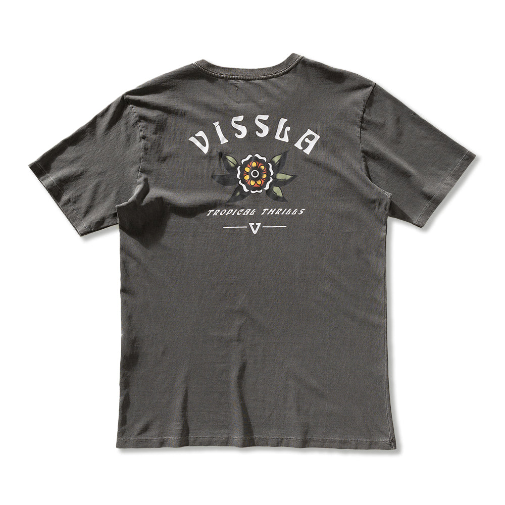 Camiseta Especial Inklines Vissla Preta Estonada