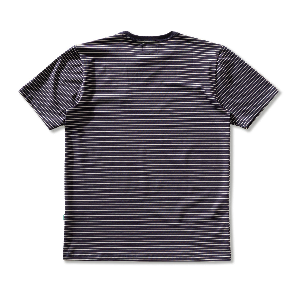 Camiseta Vissla Super Stripe Especial Listrada Azul Marinho