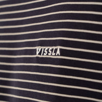 Thumbnail for Camiseta Vissla Super Stripe Especial Listrada Azul Marinho