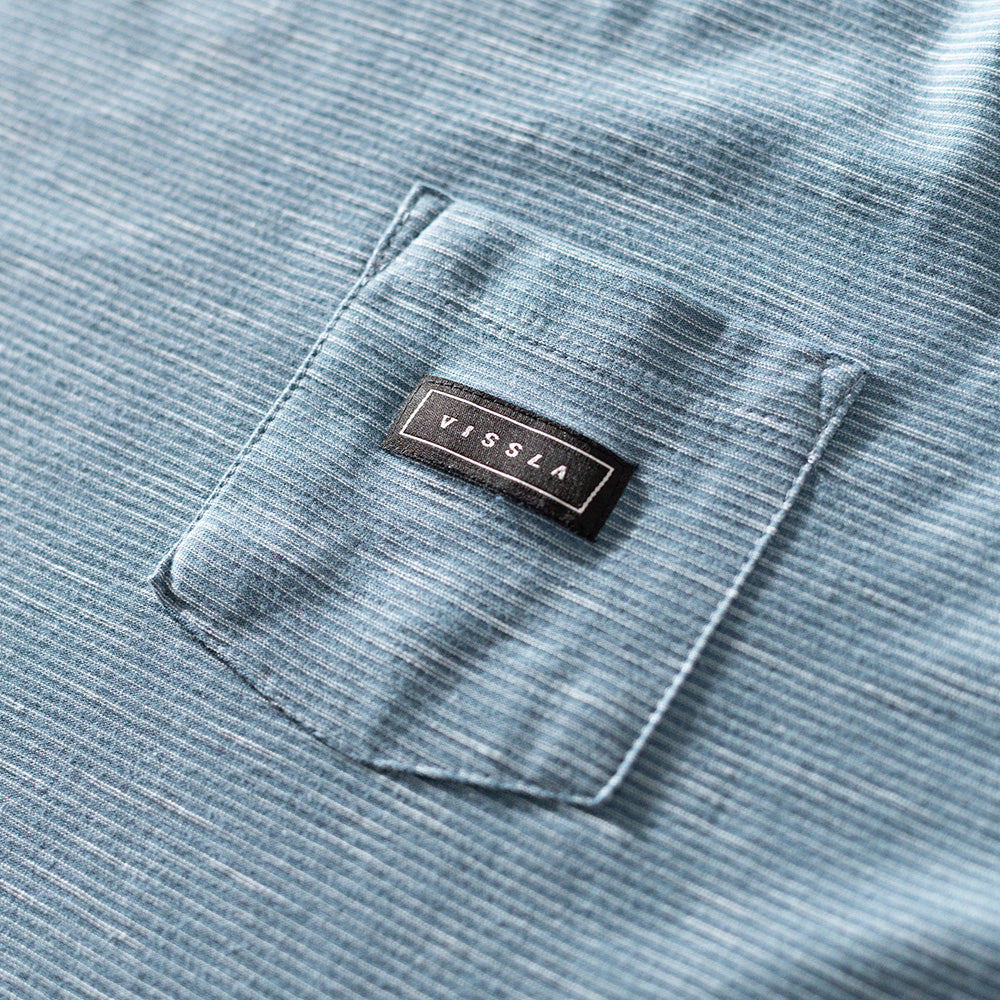 Camiseta Especial Slab Vissla Azul
