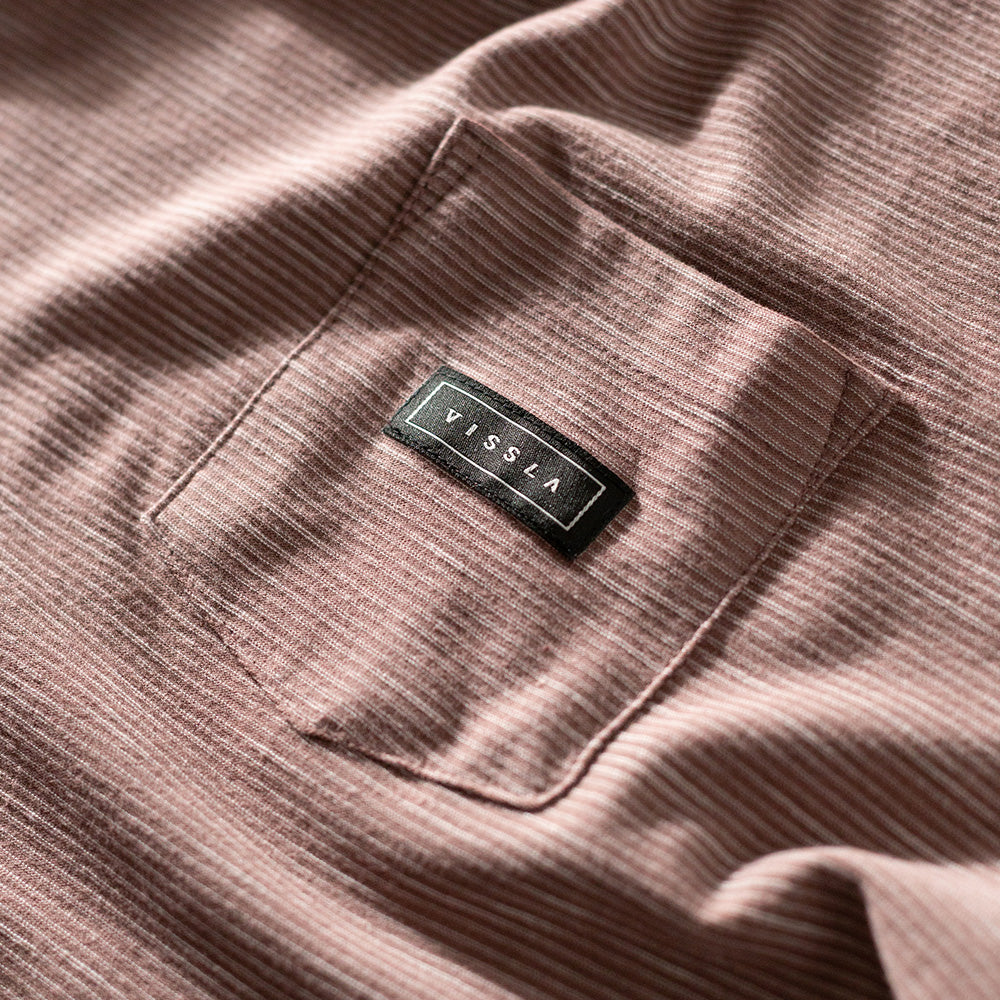 Camiseta Especial Slab Vissla Vinho