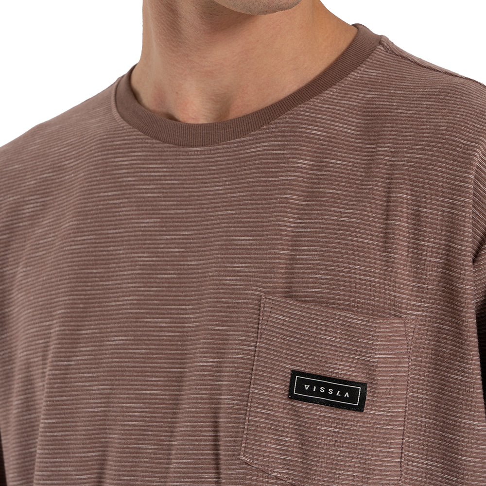 Camiseta Especial Slab Vissla Vinho