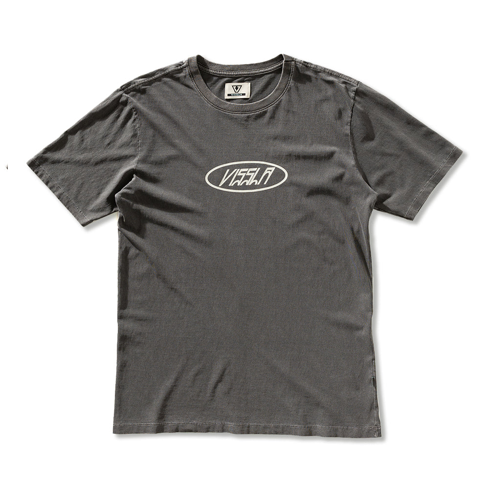 Camiseta Especial Vissla Woodside Preta Estonada