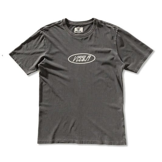 Camiseta Especial Vissla Woodside Preta Estonada