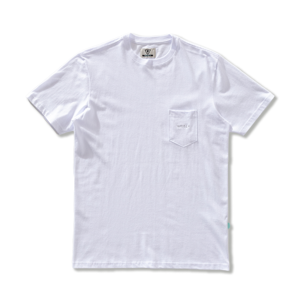 Camiseta Especial Branca Vissla Vintage