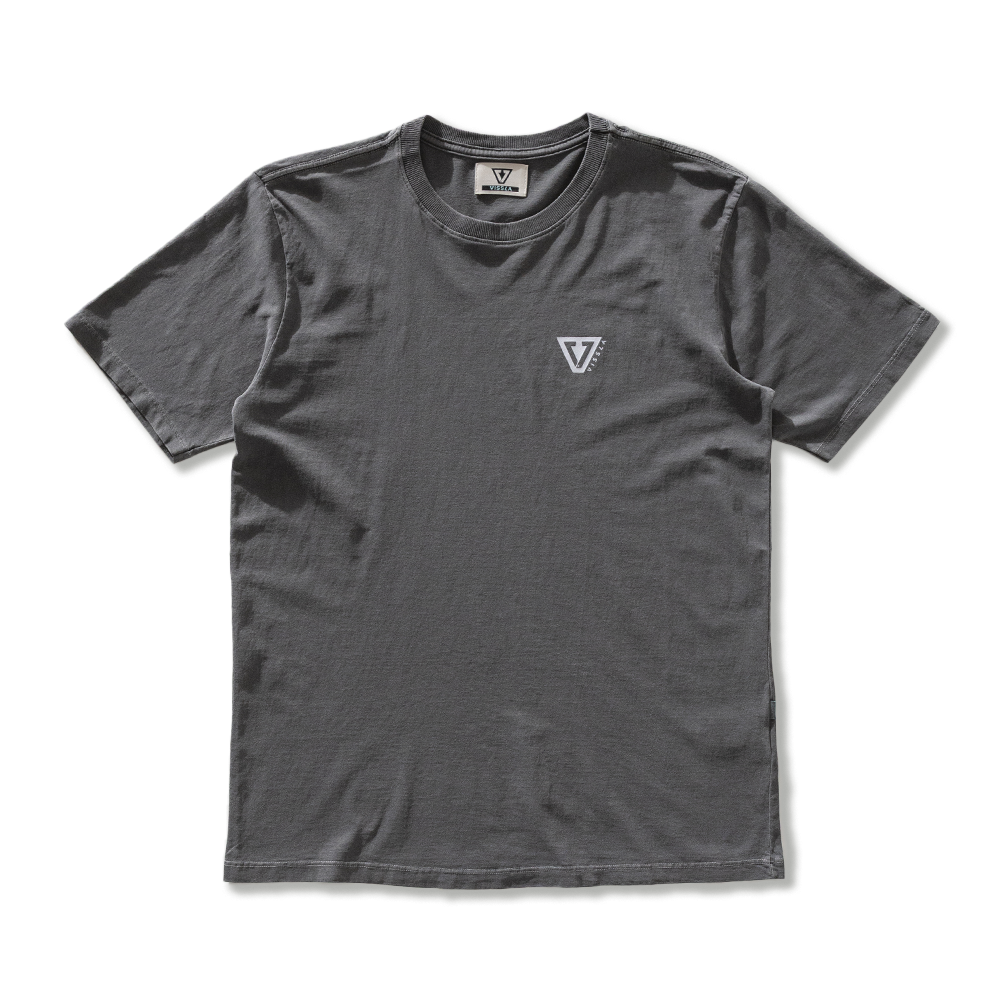 Camiseta Vissla Established Manga Curta Preta
