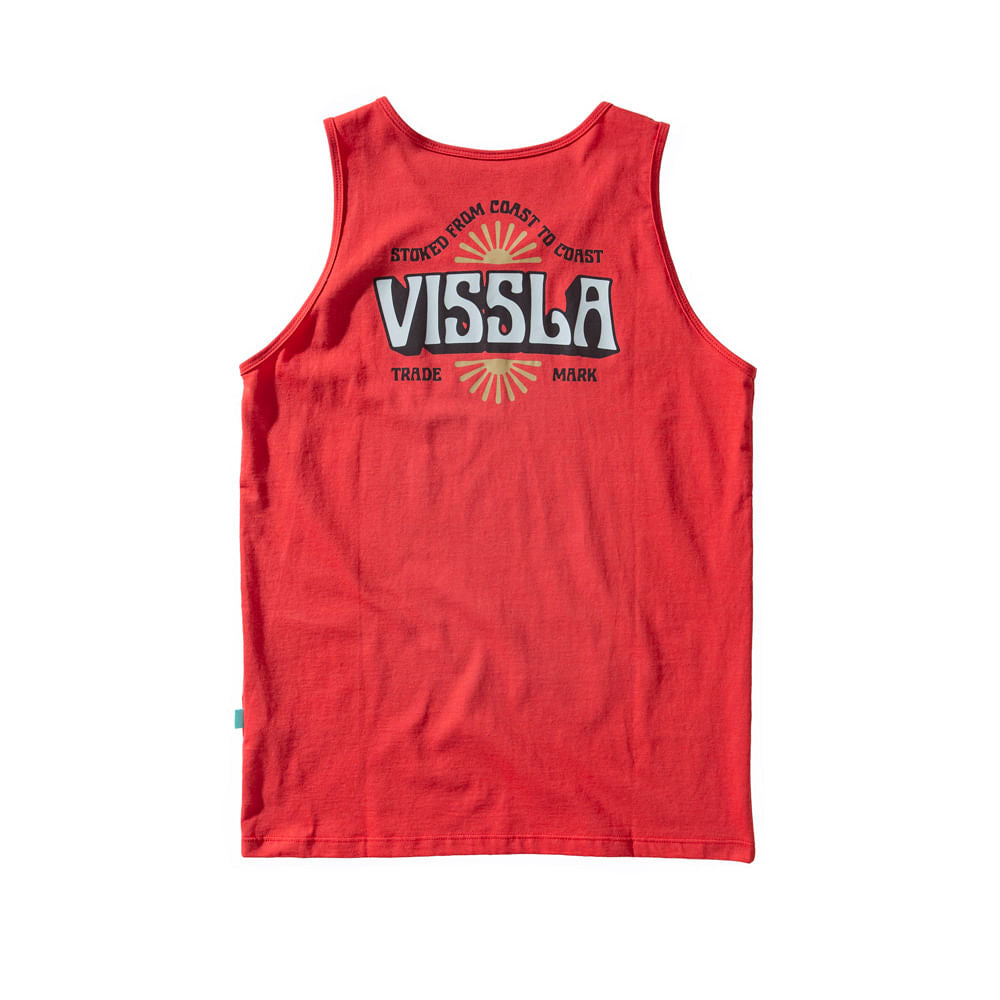 Regata Vissla Coast To Coast Vermelha