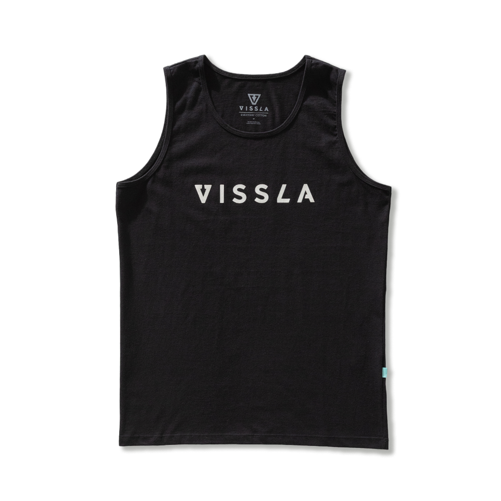 Regata Vissla Foundation Básica Preta