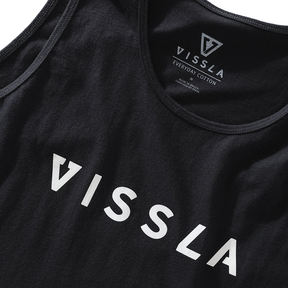 Regata Vissla Foundation Básica Preta
