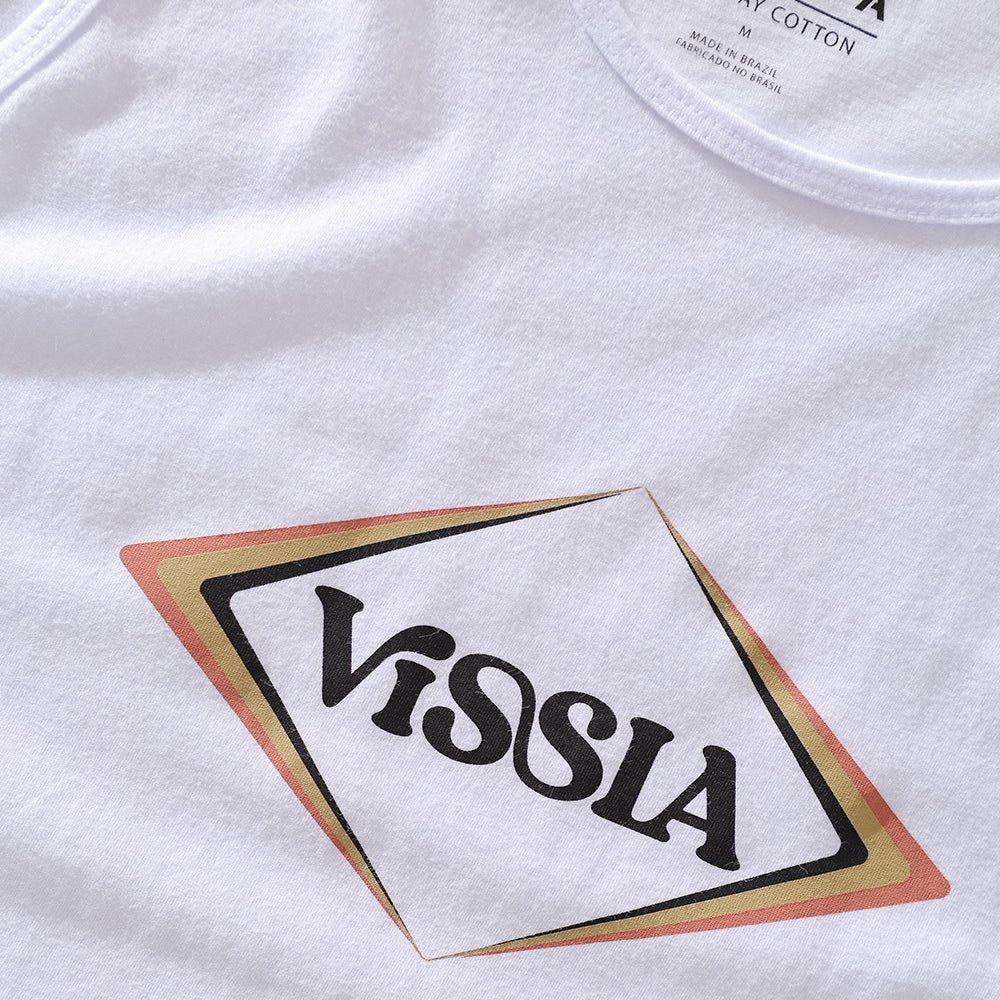 Regata Vissla Cascade Básica Branca