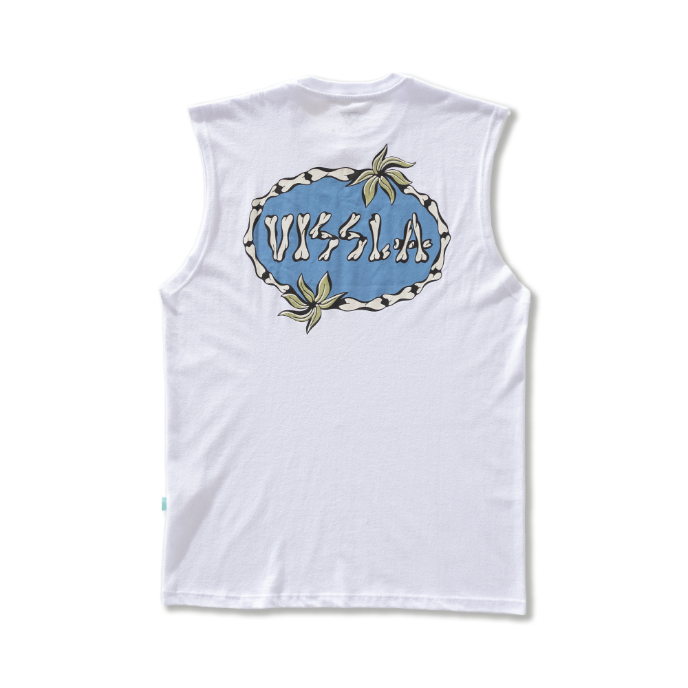 Regata Vissla Bone Cove Básica Branca