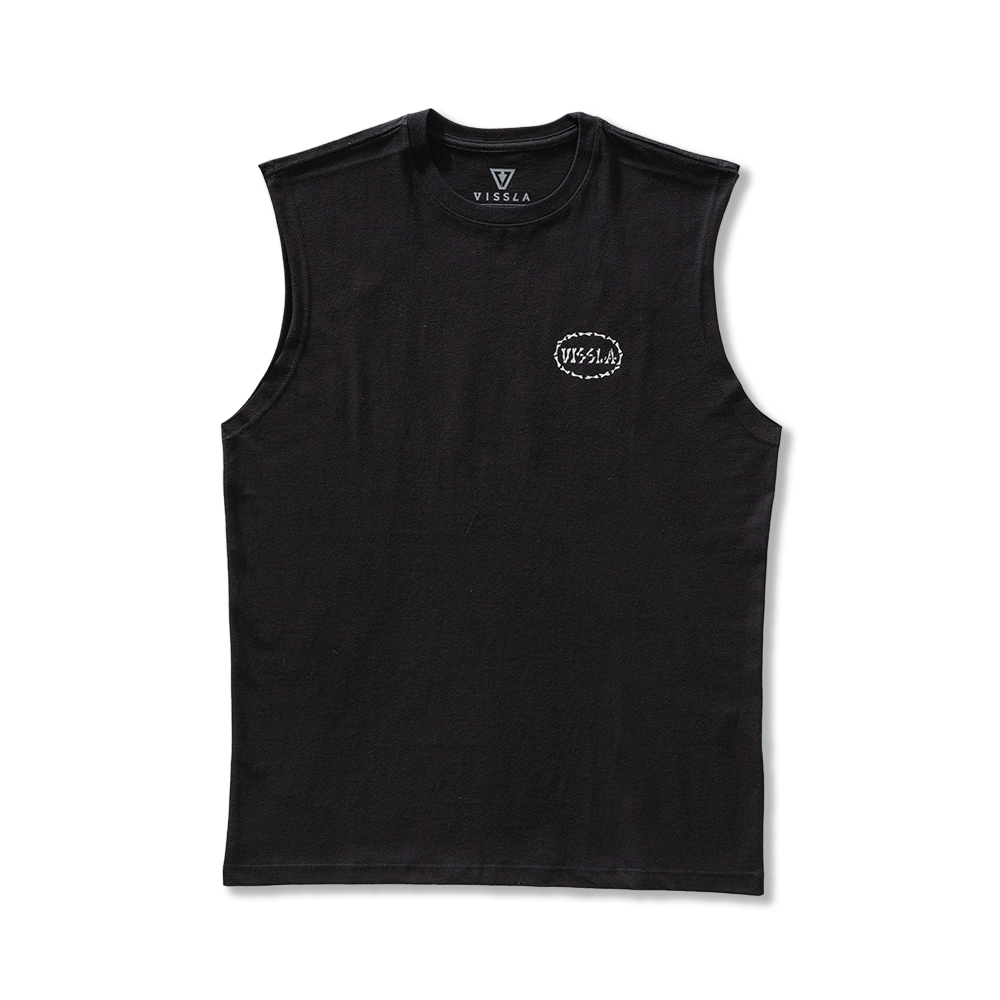 Regata Vissla Bone Cove Básica Preta