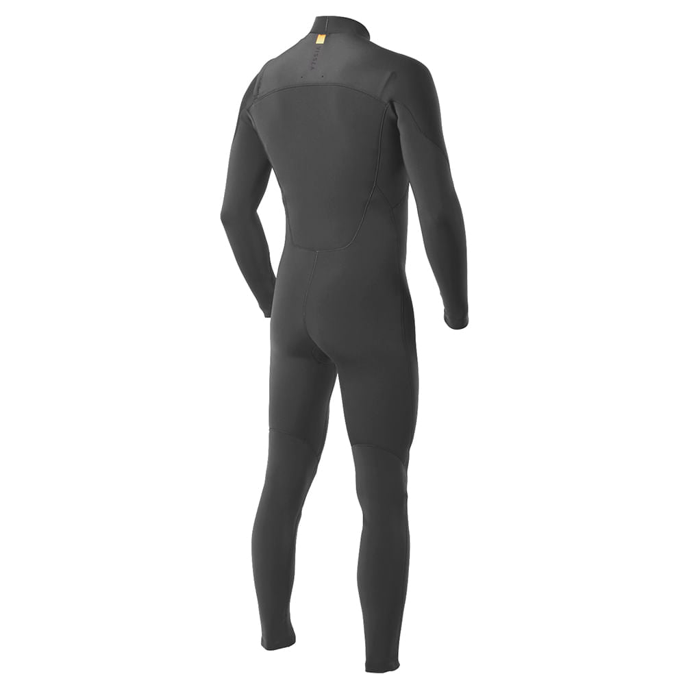 Long John Vissla 7 Seas 3/2 Full Chest Zip Cinza