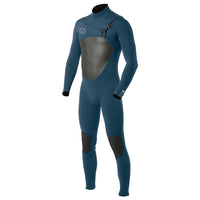 Thumbnail for Long John Vissla 7 Seas 3/2 Full Chest Zip Azul