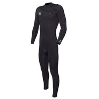 Thumbnail for Long John Vissla 7 Seas 3/2 Full Chest Zip Preto