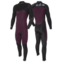 Thumbnail for Long John Vissla 7 Seas Comp 3/2 Full Chest Zip Azul