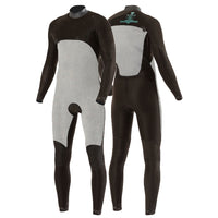 Thumbnail for Long John Vissla 7 Seas Comp 3/2 Full Chest Zip Verde