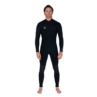 Thumbnail for Long John Vissla 7 Seas 4-3 Full Chest Zip Preto