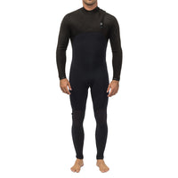 Thumbnail for Long John Vissla High Seas II 3-2 Full Chest Zip Preto