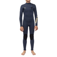 Thumbnail for Long John Juvenil Vissla 7 Seas Boys 3-2 Full Chest Zip Marinho