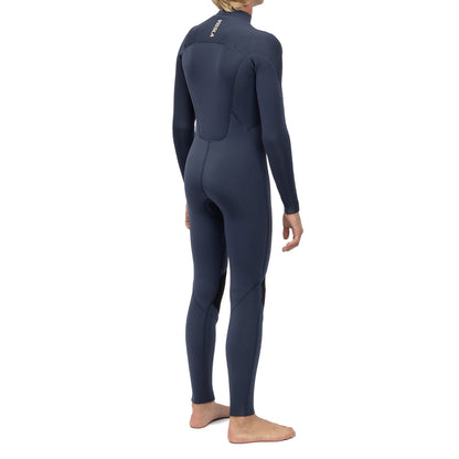 Long John Juvenil Vissla 7 Seas Boys 3-2 Full Chest Zip Marinho