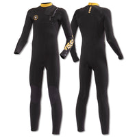 Thumbnail for Long John Juvenil Vissla 7 Seas Boys 3-2 Full Chest Zip Preto