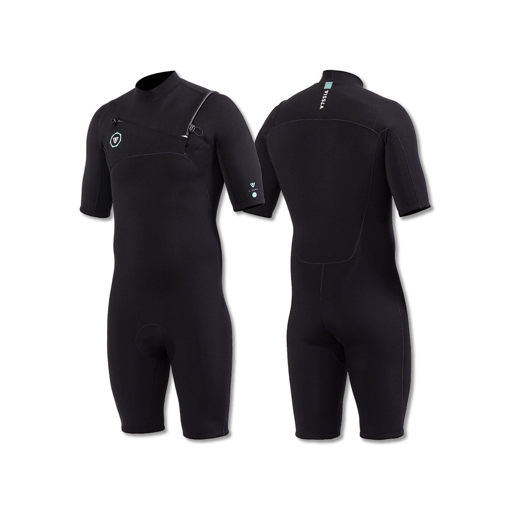 Short John Vissla 7 Seas 2-2 Spring Preto