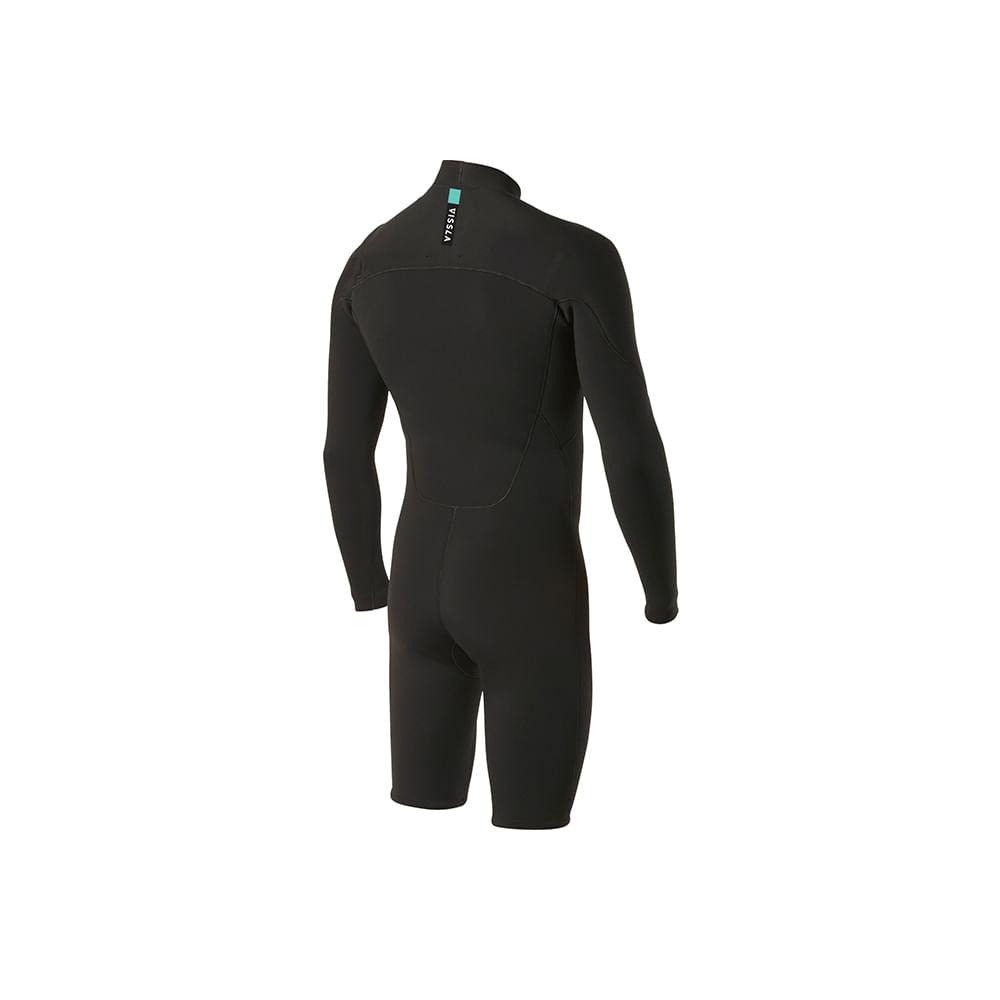 Short John Vissla 7 Seas Manga Longa 2/2 Preto