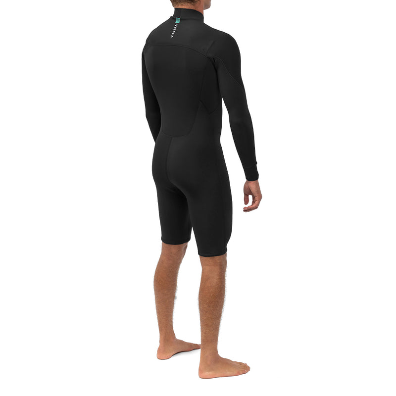 Short John Vissla 7 Seas 2-2 LS Spring Preto
