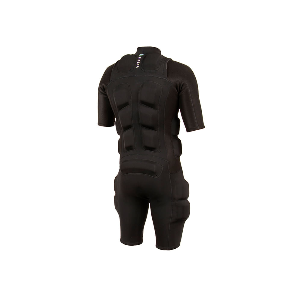 Short John Vissla Heavy Seas Impact 2-2 Spring Preto