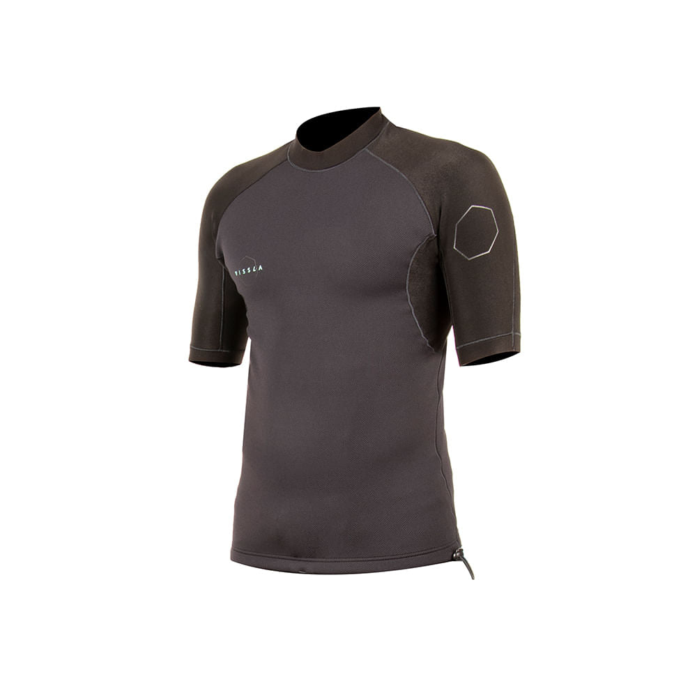 Jaqueta Vissla High Seas II 1MM SS Preta