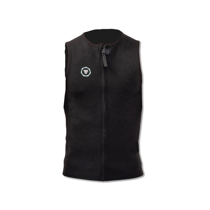 Jaqueta Neoprene Vissla 7 Seas 2MM Front Zip Vest Preto