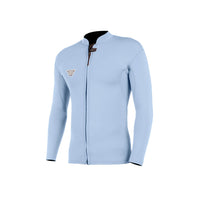 Thumbnail for Jaqueta Neoprene Vissla Solid Sets Front Zip 2mm Azul
