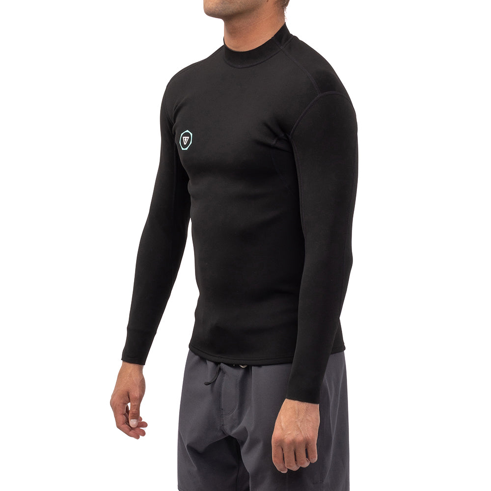 Jaqueta Neoprene Vissla 7 Seas 1mm LS Preto