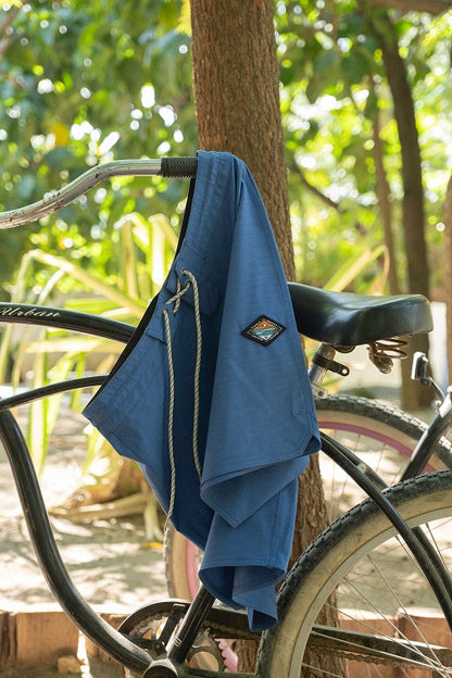 Shorts Vissla 17,5" Solid Sets Azul