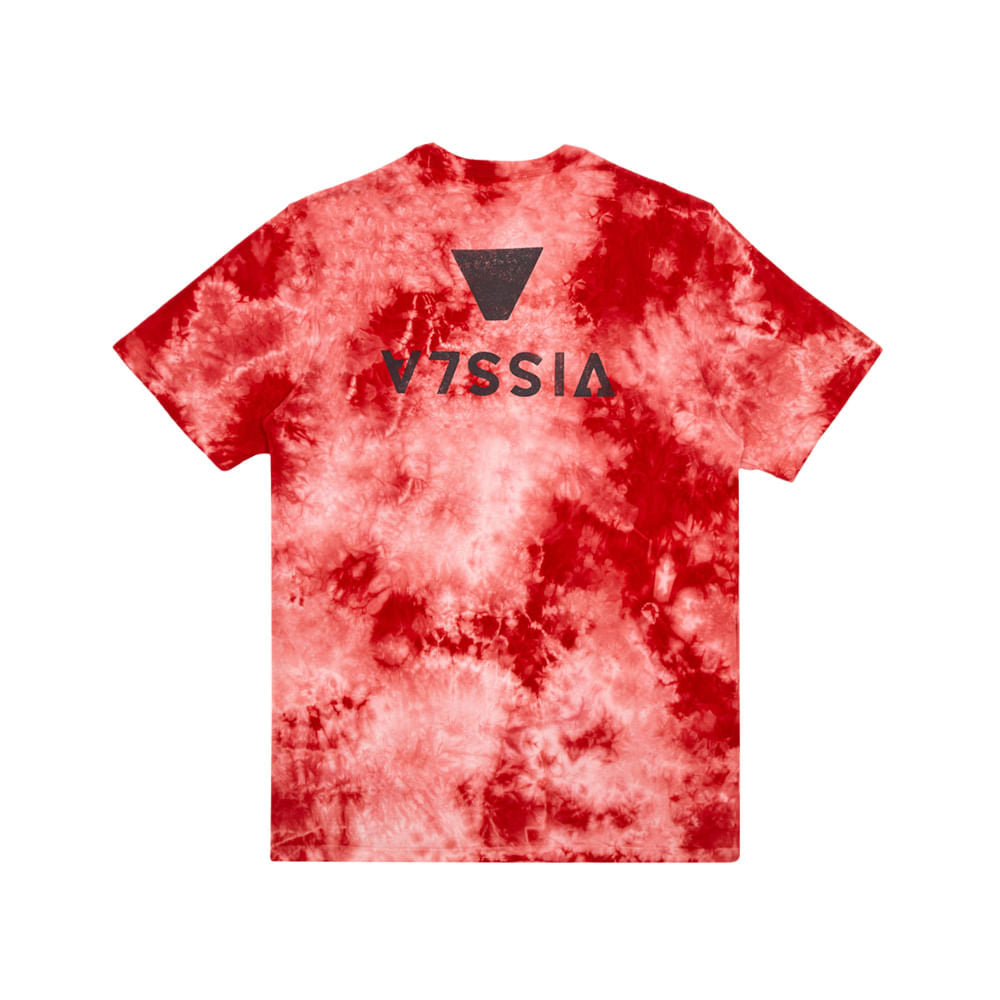 Camiseta Vissla Especial Tie Dye Vermelho